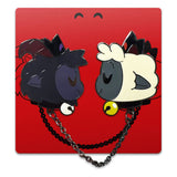 Cult Of The Lamb Goat & Lamb Ansteck-Pin