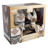 Avatar The Last Airbender Appa and Momo Monitor Buddiez Vinyl Figuren