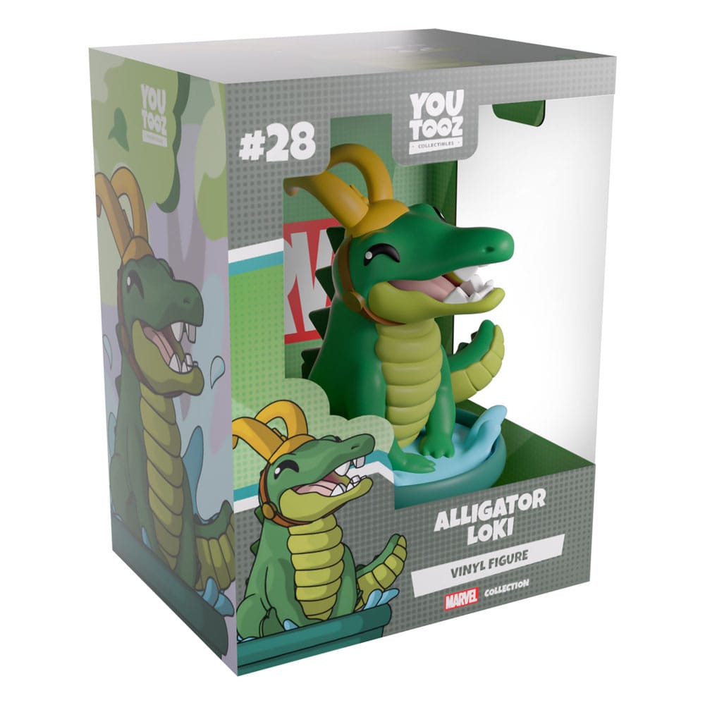 Marvel Companions Alligator Loki Vinyl Figur
