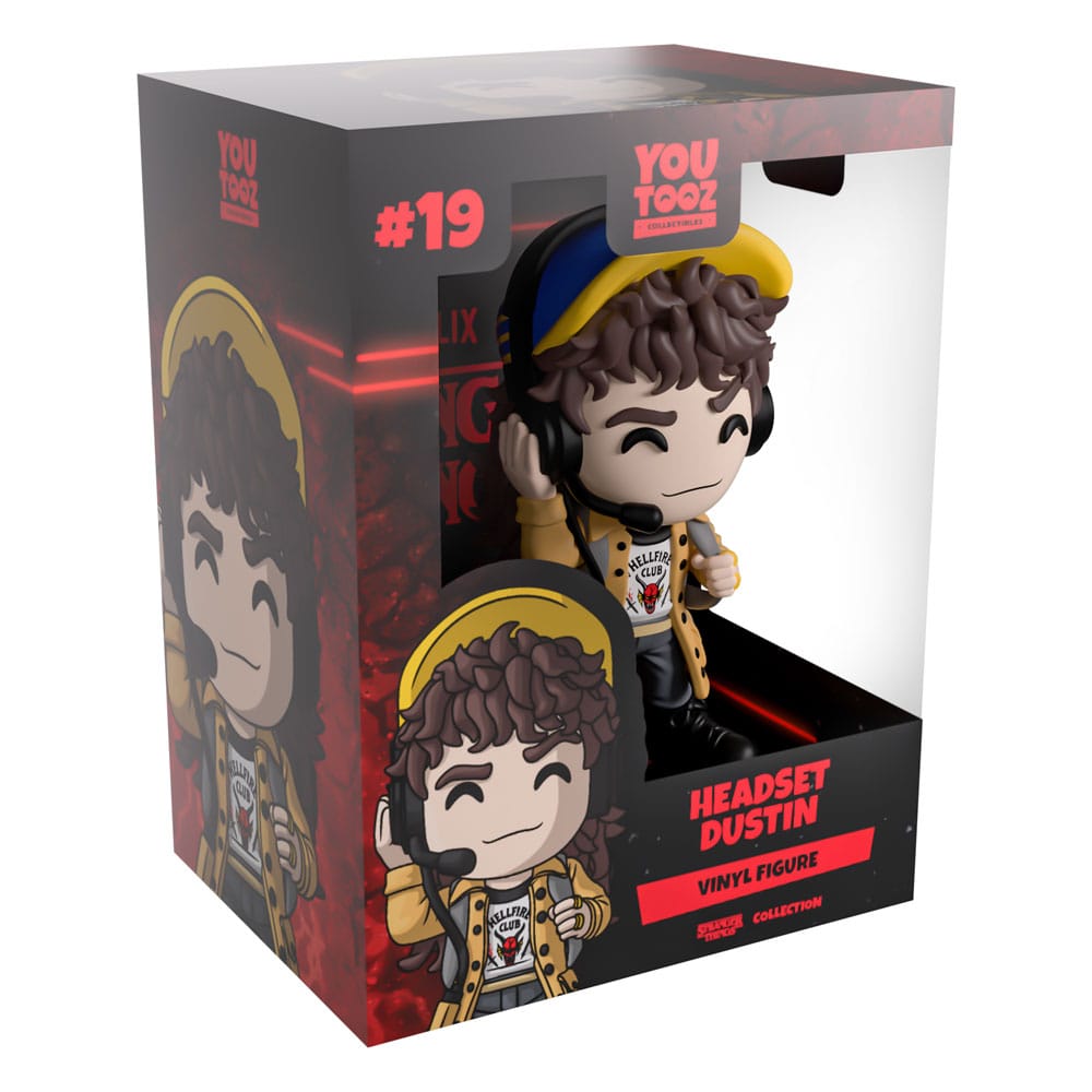 Stranger Things Dustin Headset Vinyl Figur