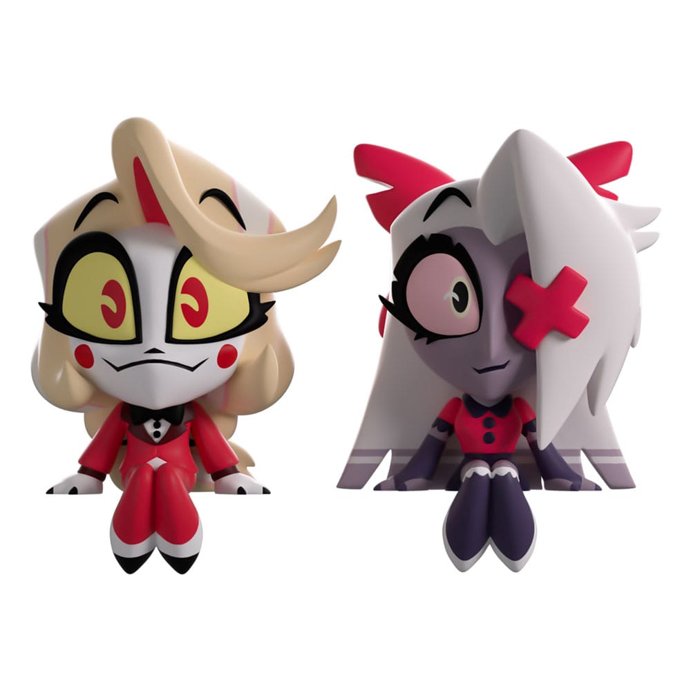 Hazbin Hotel Charlie & Vaggie Monitor Buddiez Vinyl Figuren