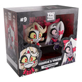 Hazbin Hotel Charlie & Vaggie Monitor Buddiez Vinyl Figuren