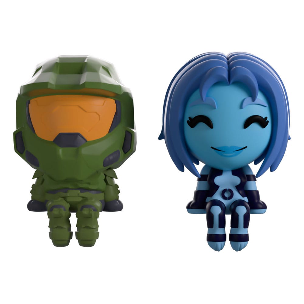 Halo Vinyl Figuren The Master Chief & Cortana Monitor Buddiez