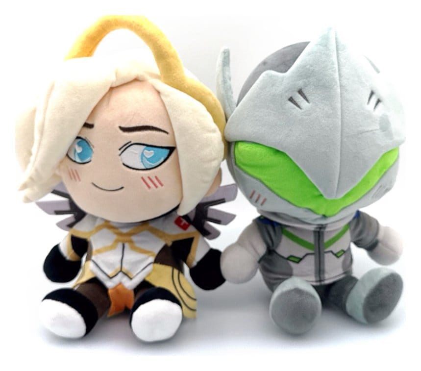 Overwatch Plüschfiguren 2er-Pack Genji & Mercy 22 cm