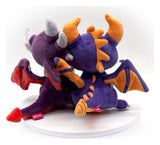 Skylanders Plüschfiguren 2er-Pack Valentine´s Spyro & Cynder 15 cm