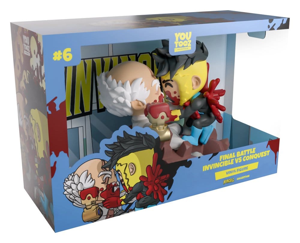 Invincible Vinyl Figur Final Battle Invincible vs Conquest 12 cm