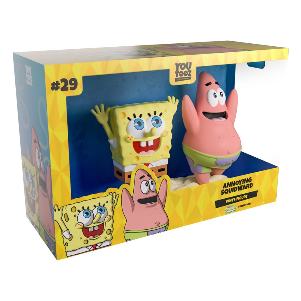 SpongeBob Schwammkopf Vinyl Figur Annoying Squidward 13 cm