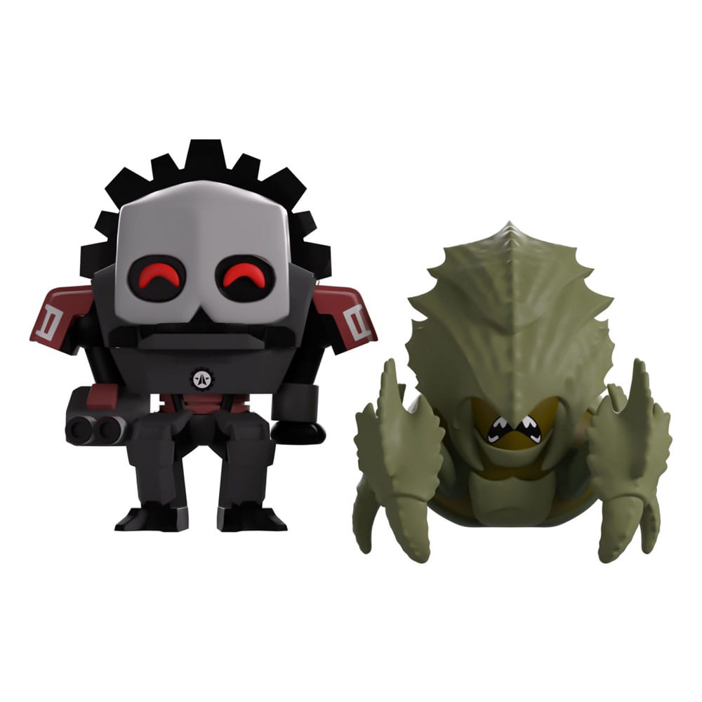 Helldivers 2 Monitor Buddiez Vinyl Figuren 2er-Pack Charger & Devastator 7 cm