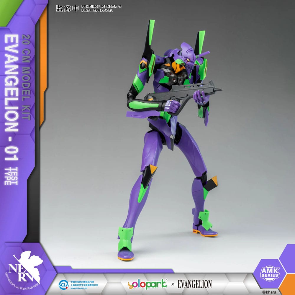 Yolopark Neon Genesis Evangelion Eva-01 AMK Series Plastic Model Kit