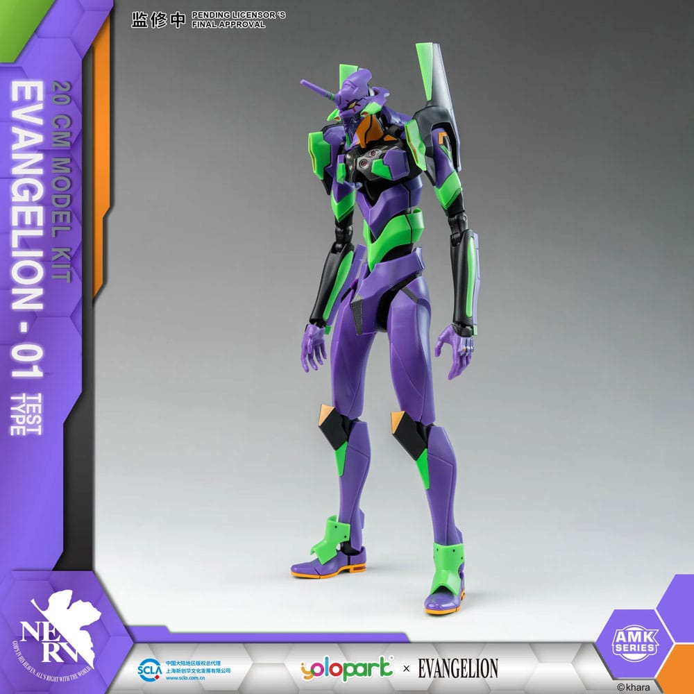 Yolopark Neon Genesis Evangelion Eva-01 AMK Series Plastic Model Kit