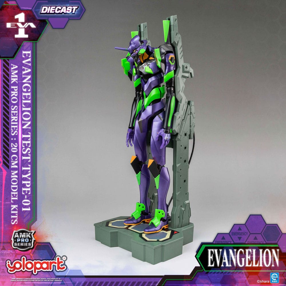Yolopark Neon Genesis Evangelion Eva-01 Test Type AMK Pro Series Model Kit