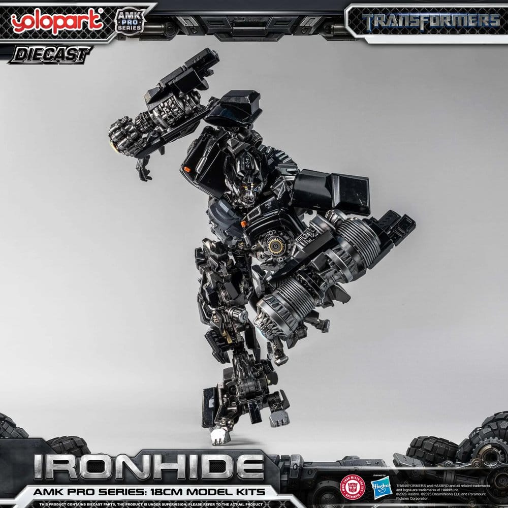 Yolopark Transformers (2007) Ironhide AMK PRO Series Plastic Model Kit