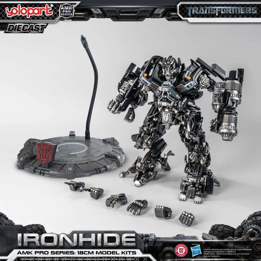 Yolopark Transformers (2007) Ironhide AMK PRO Series Plastic Model Kit