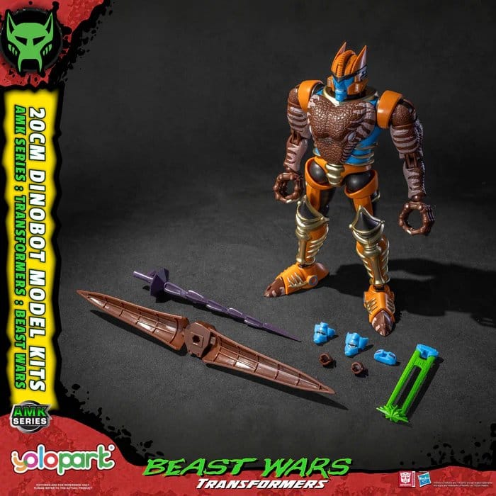 Yolopark Transformers Beast Wars Dinobot AMK Series Plastic Model Kit