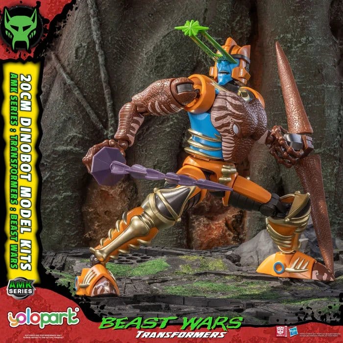 Yolopark Transformers Beast Wars Dinobot AMK Series Plastic Model Kit