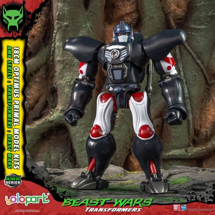 Yolopark Transformers Beast Wors Optimus Primal AMK Series Plastic Model Kit