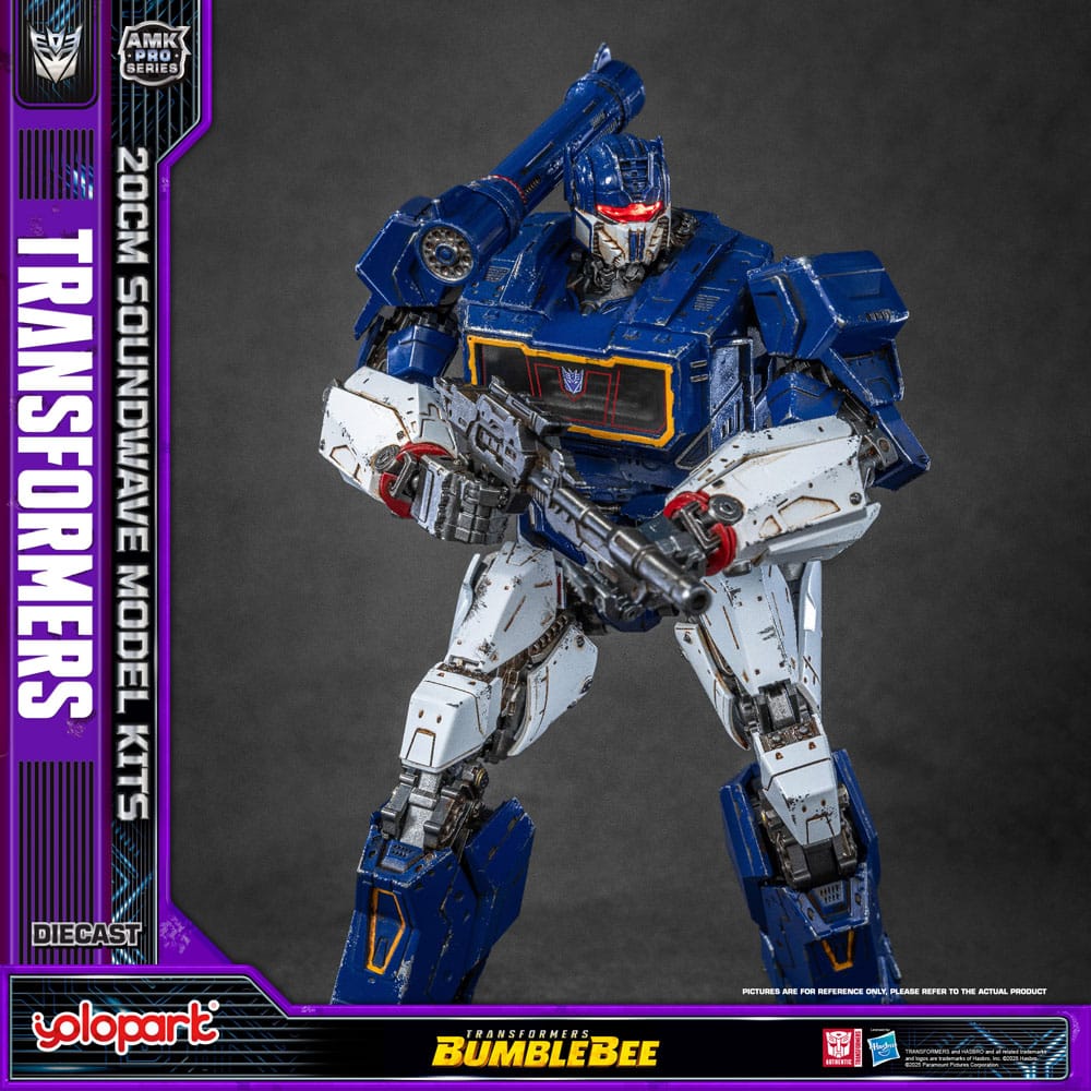 Yolopark Transformers Bumblebee Soundwave AMK Pro Series Plastic Model Kit Oversea Version