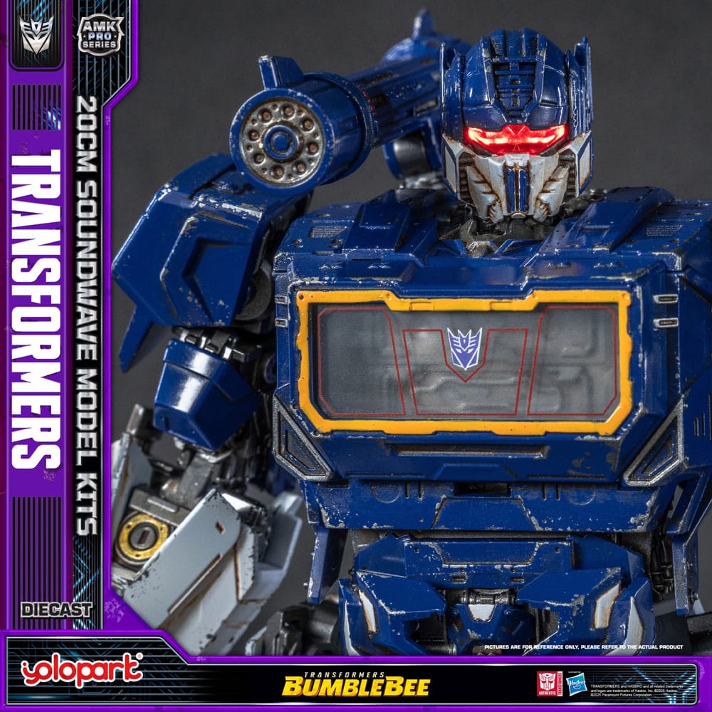Yolopark Transformers Bumblebee Soundwave AMK Pro Series Plastic Model Kit Oversea Version