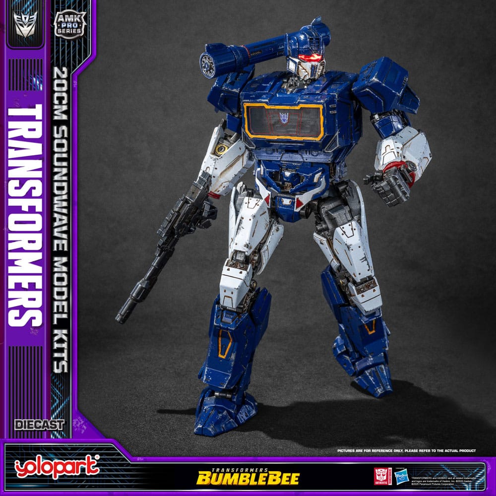 Yolopark Transformers Bumblebee Soundwave AMK Pro Series Plastic Model Kit Oversea Version