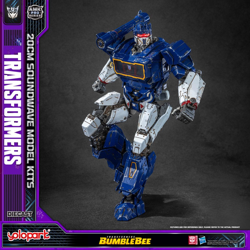Yolopark Transformers Bumblebee Soundwave AMK Pro Series Plastic Model Kit Oversea Version