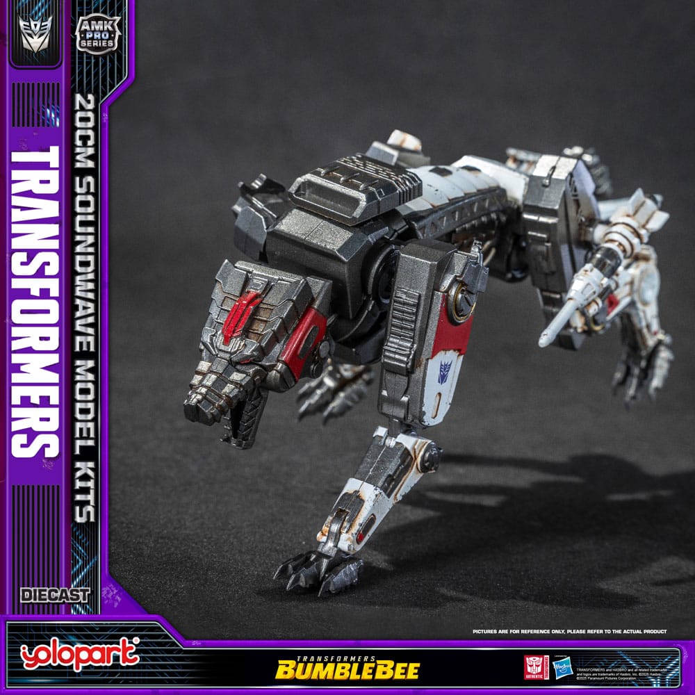 Yolopark Transformers Bumblebee Soundwave AMK Pro Series Plastic Model Kit Oversea Version