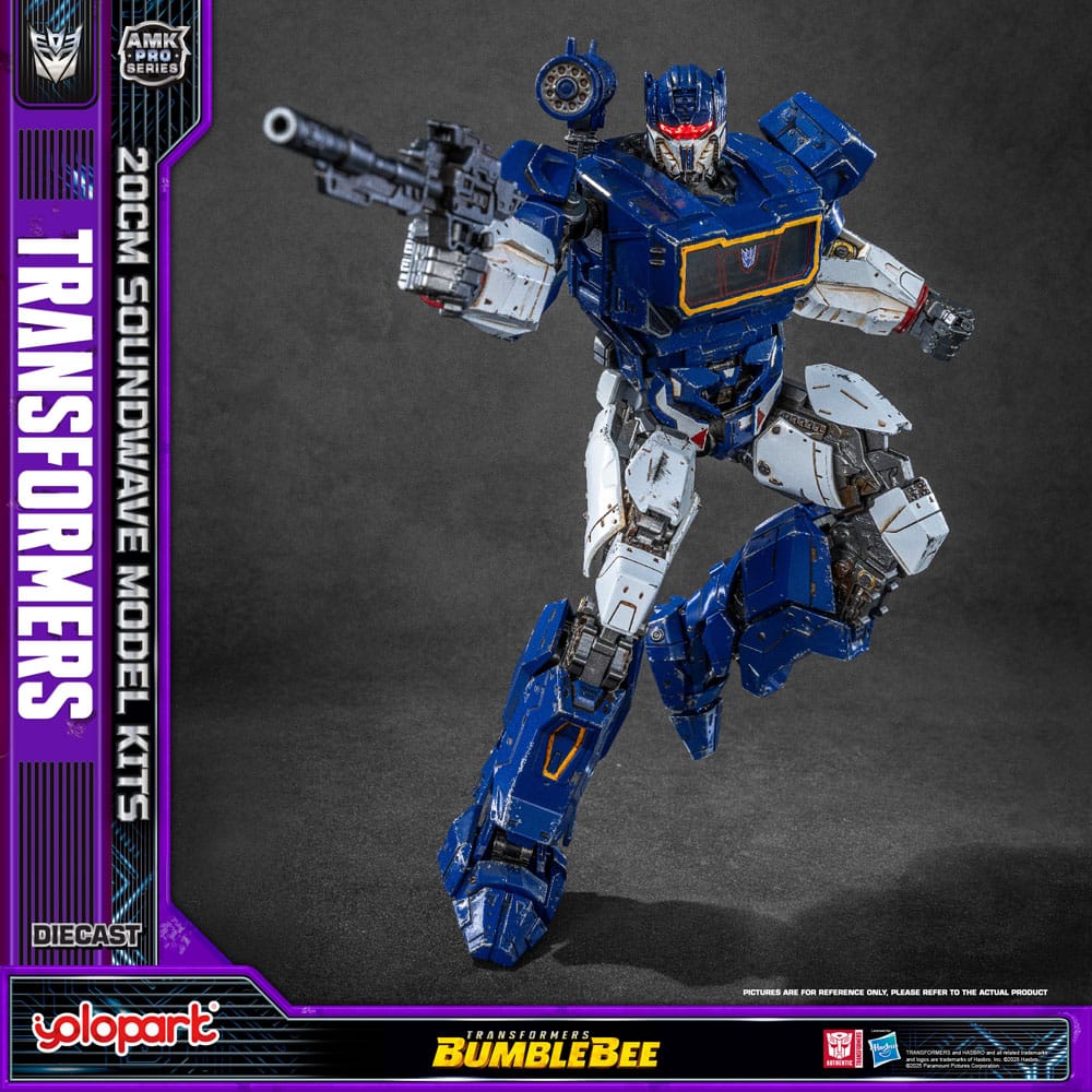 Yolopark Transformers Bumblebee Soundwave AMK Pro Series Plastic Model Kit Oversea Version