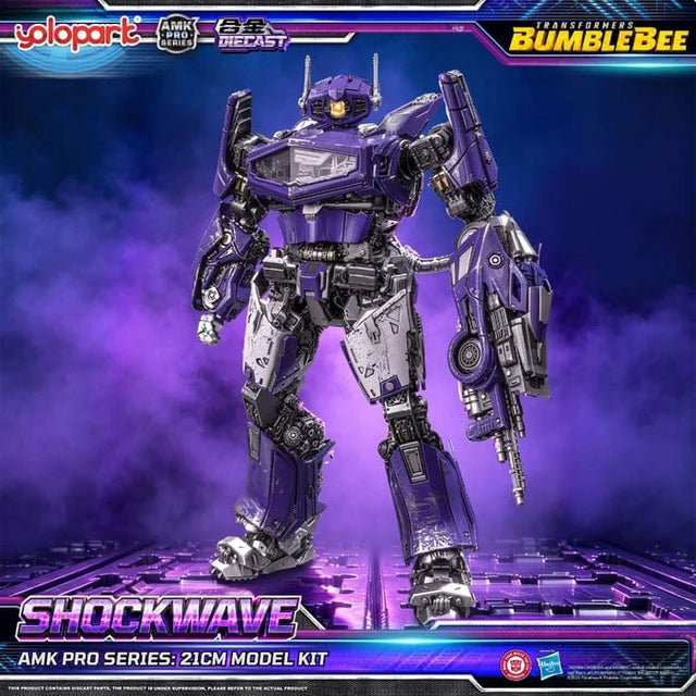 Yolopark Transformers Bumblebee the Movie Shockwave AMK PRO Series Plastic Model Kit