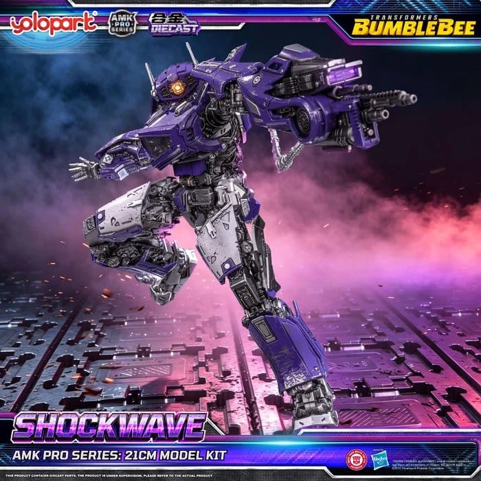 Yolopark Transformers Bumblebee the Movie Shockwave AMK PRO Series Plastic Model Kit