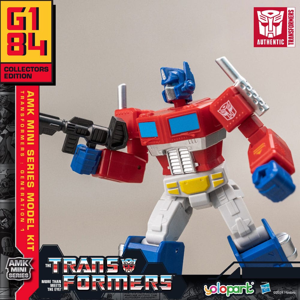 Yolopark Transformers Generation One Optimus Prime AMK Mini Series Plastic Model Kit