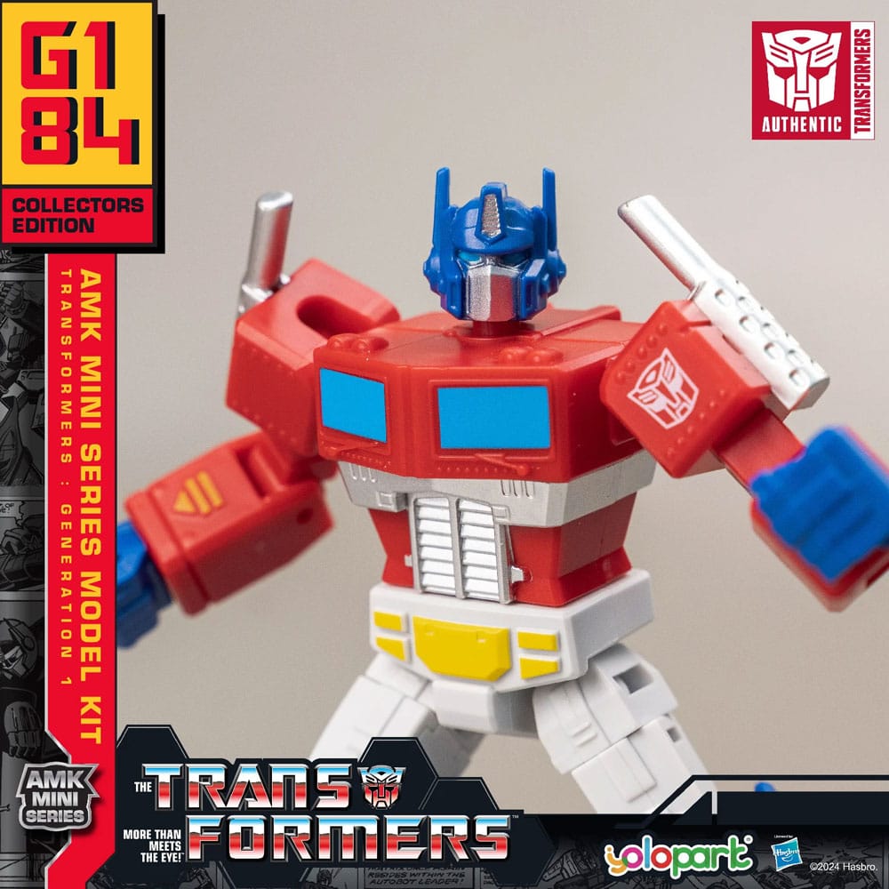 Yolopark Transformers Generation One Optimus Prime AMK Mini Series Plastic Model Kit