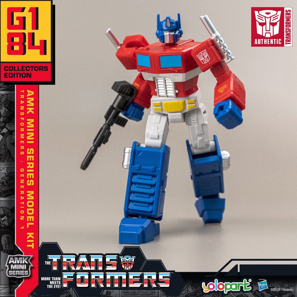Yolopark Transformers Generation One Optimus Prime AMK Mini Series Plastic Model Kit