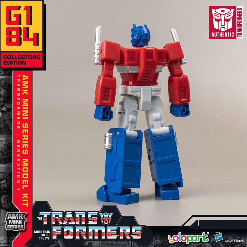 Yolopark Transformers Generation One Optimus Prime AMK Mini Series Plastic Model Kit