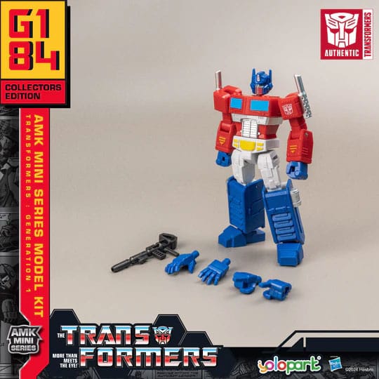 Yolopark Transformers Generation One Optimus Prime AMK Mini Series Plastic Model Kit