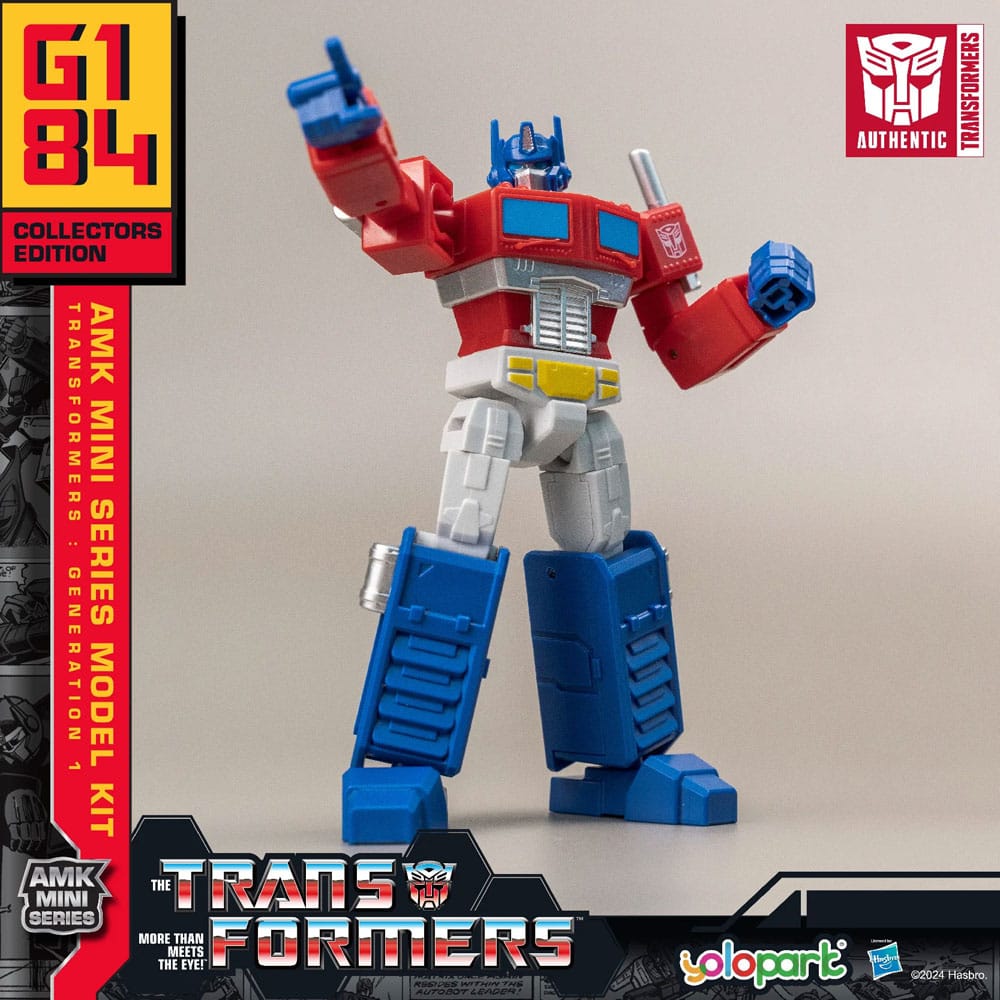 Yolopark Transformers Generation One Optimus Prime AMK Mini Series Plastic Model Kit