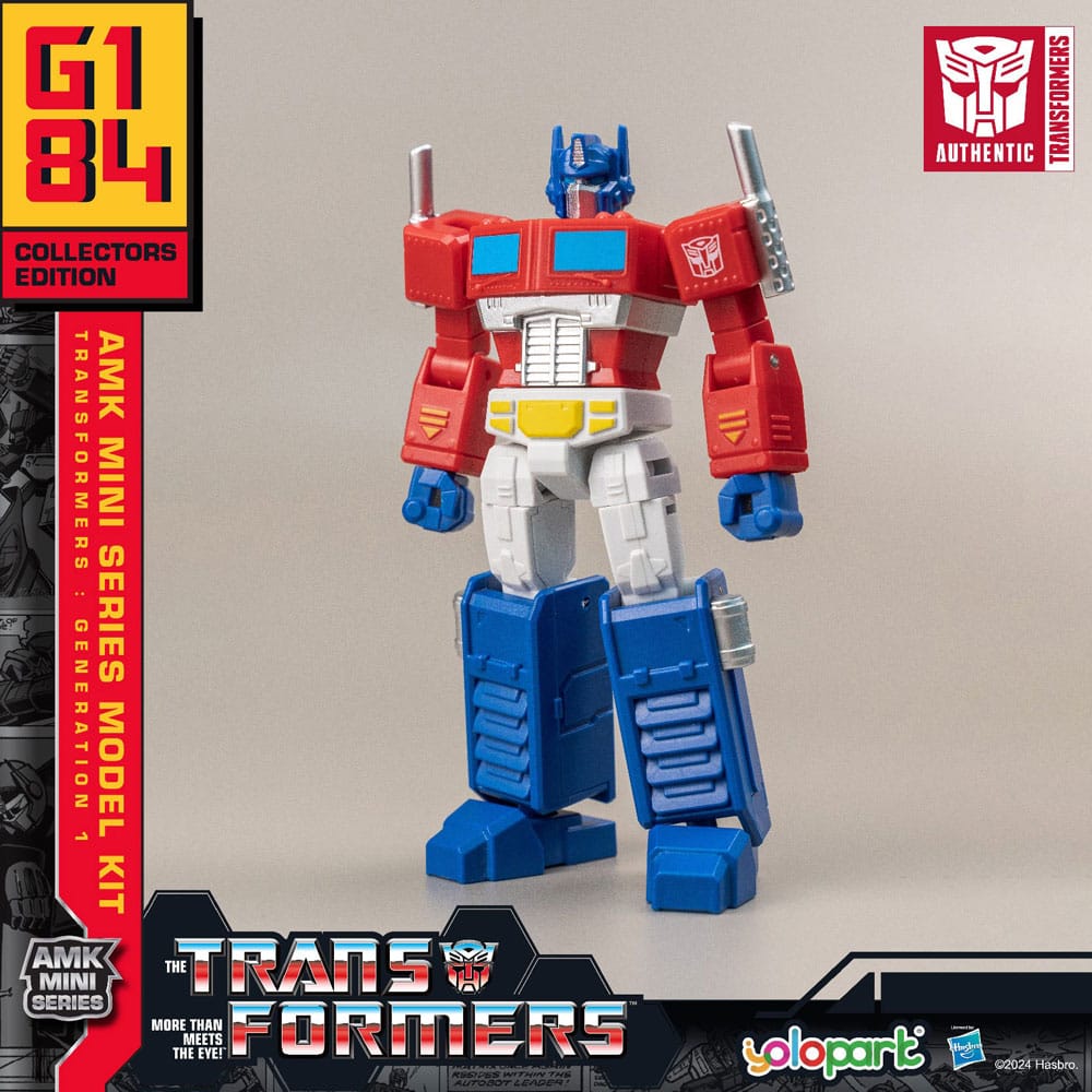 Yolopark Transformers Generation One Optimus Prime AMK Mini Series Plastic Model Kit