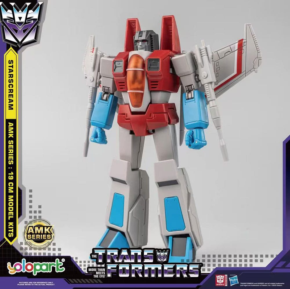 Yolopark Transformers Generation One Starscream AMK Series Plastic Model Kit