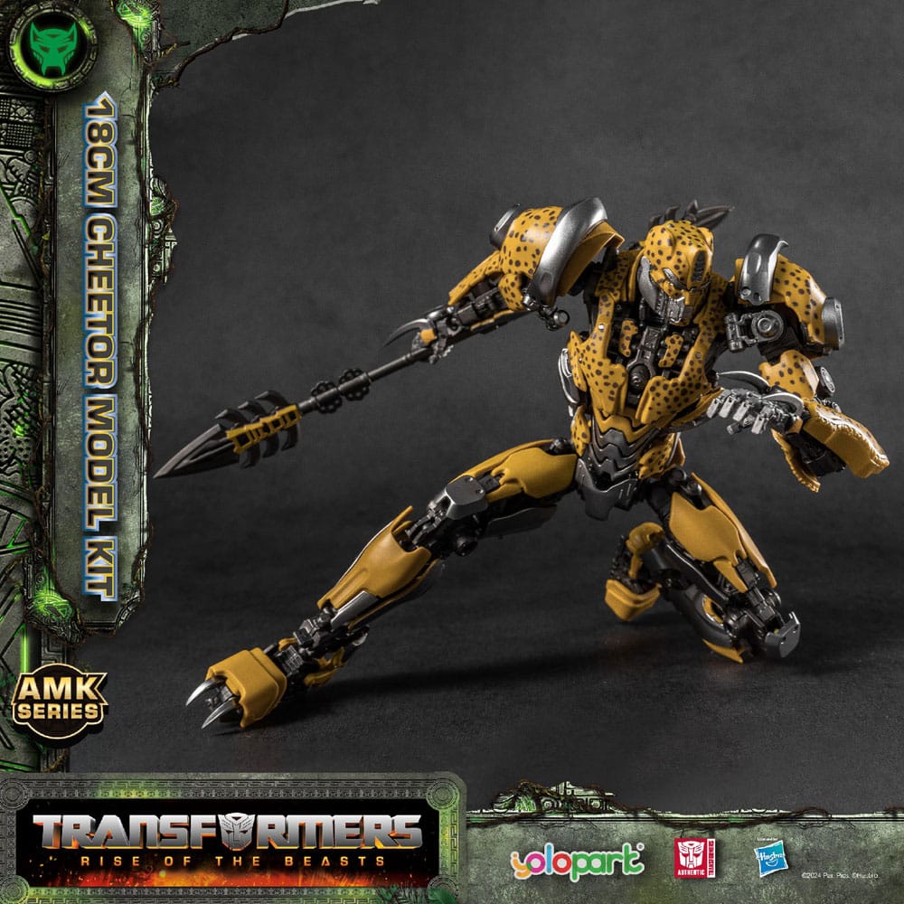 Yolopark Transformers Rise of the Beasts Cheetor AMK Series Plastic Model Kit