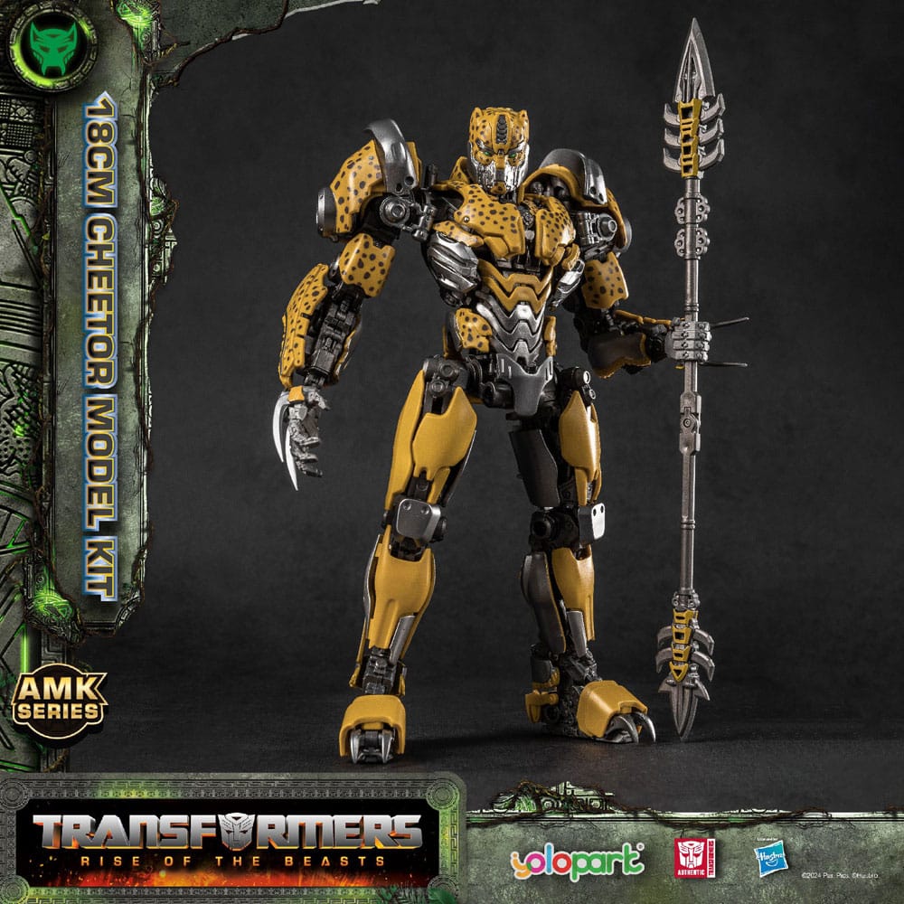 Yolopark Transformers Rise of the Beasts Cheetor AMK Series Plastic Model Kit