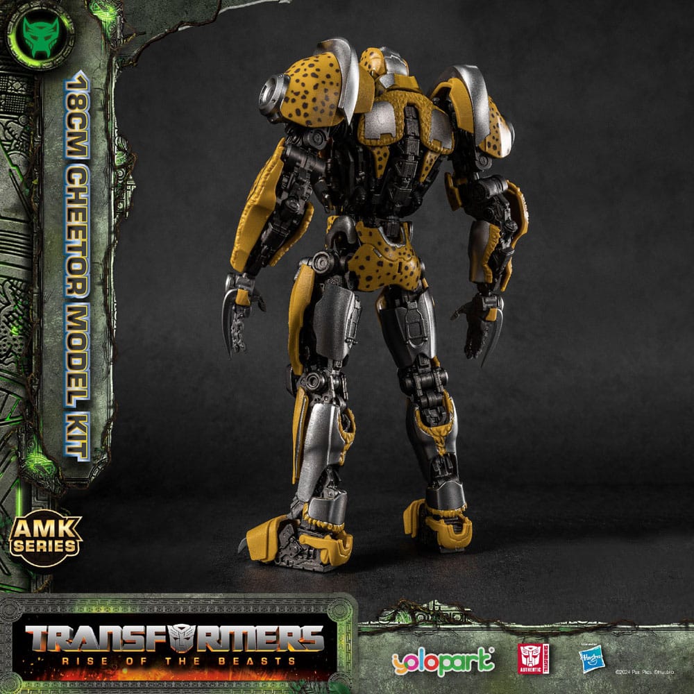 Yolopark Transformers Rise of the Beasts Cheetor AMK Series Plastic Model Kit