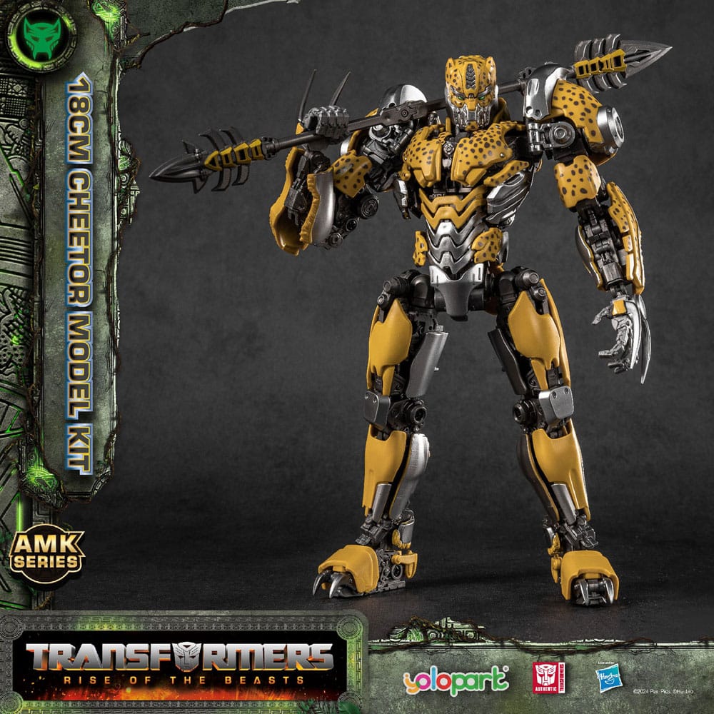 Yolopark Transformers Rise of the Beasts Cheetor AMK Series Plastic Model Kit