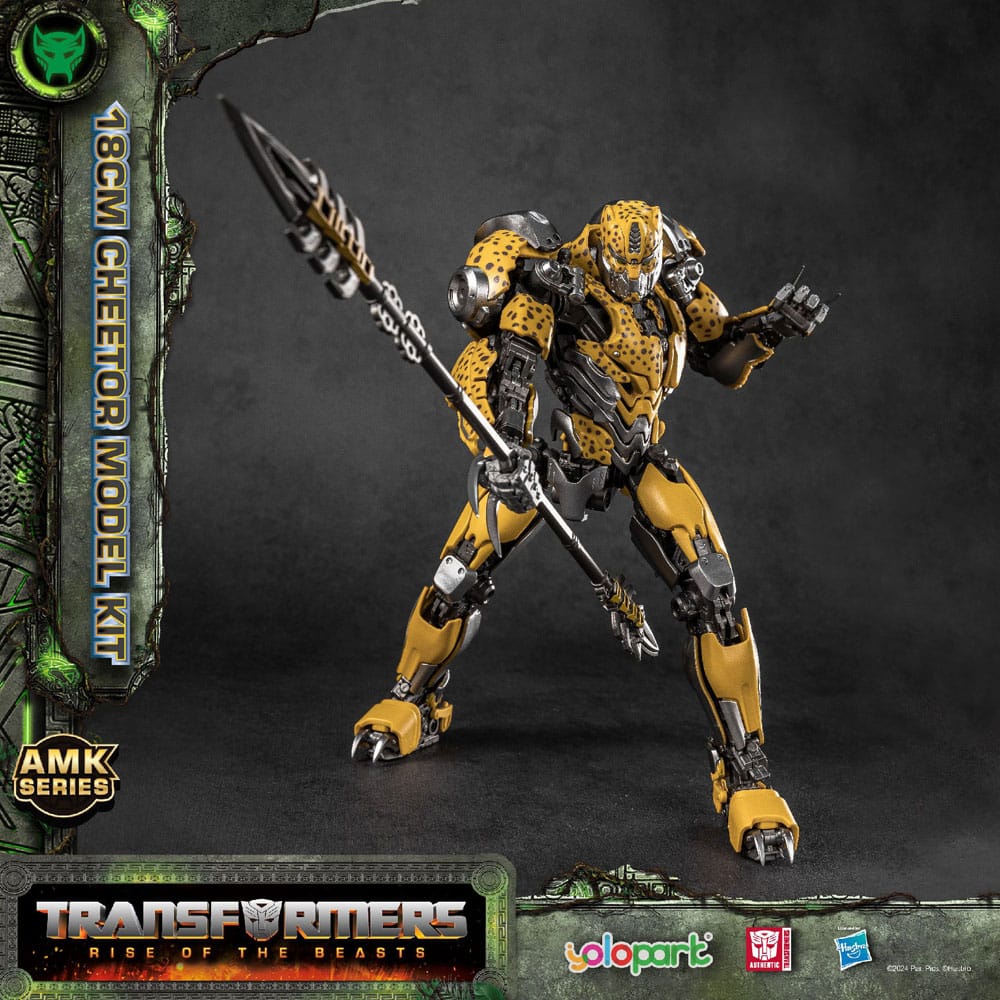 Yolopark Transformers Rise of the Beasts Cheetor AMK Series Plastic Model Kit