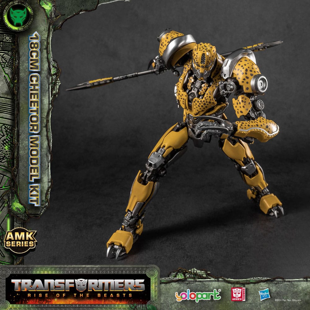 Yolopark Transformers Rise of the Beasts Cheetor AMK Series Plastic Model Kit