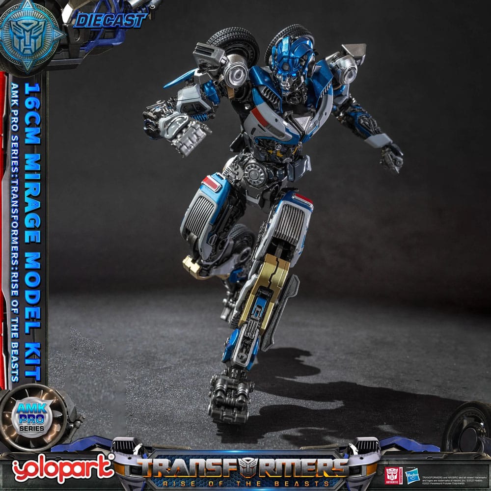 Yolopark Transformers Rise of the Beasts Mirage AMK Pro Series Plastic Model Kit (Oversea Version)