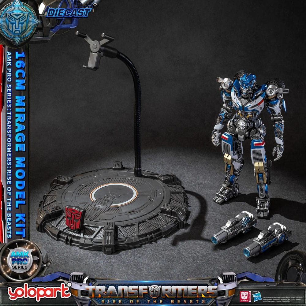 Yolopark Transformers Rise of the Beasts Mirage AMK Pro Series Plastic Model Kit (Oversea Version)
