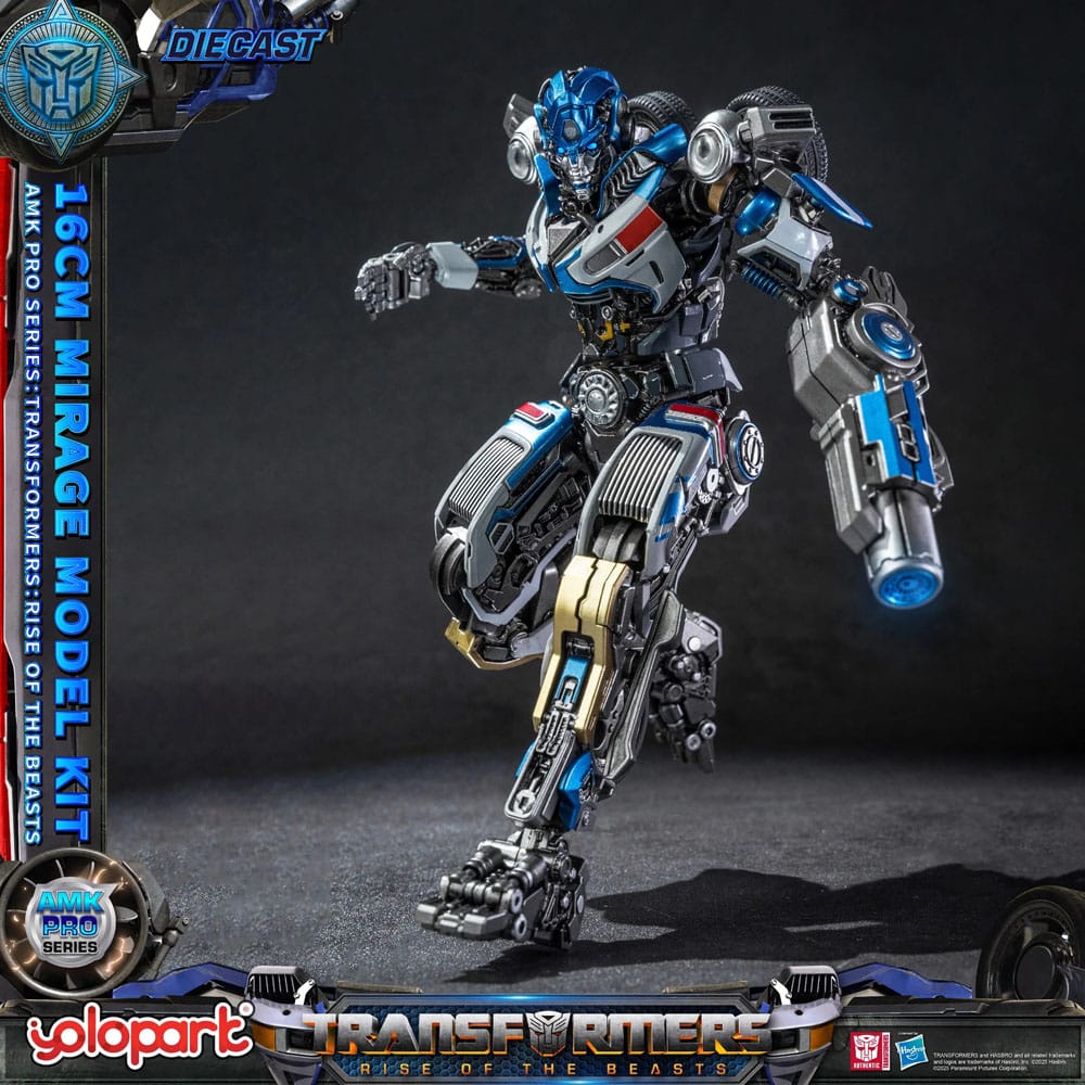 Yolopark Transformers Rise of the Beasts Mirage AMK Pro Series Plastic Model Kit (Oversea Version)