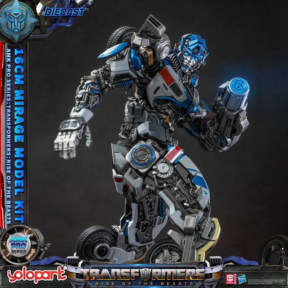 Yolopark Transformers Rise of the Beasts Mirage AMK Pro Series Plastic Model Kit (Oversea Version)