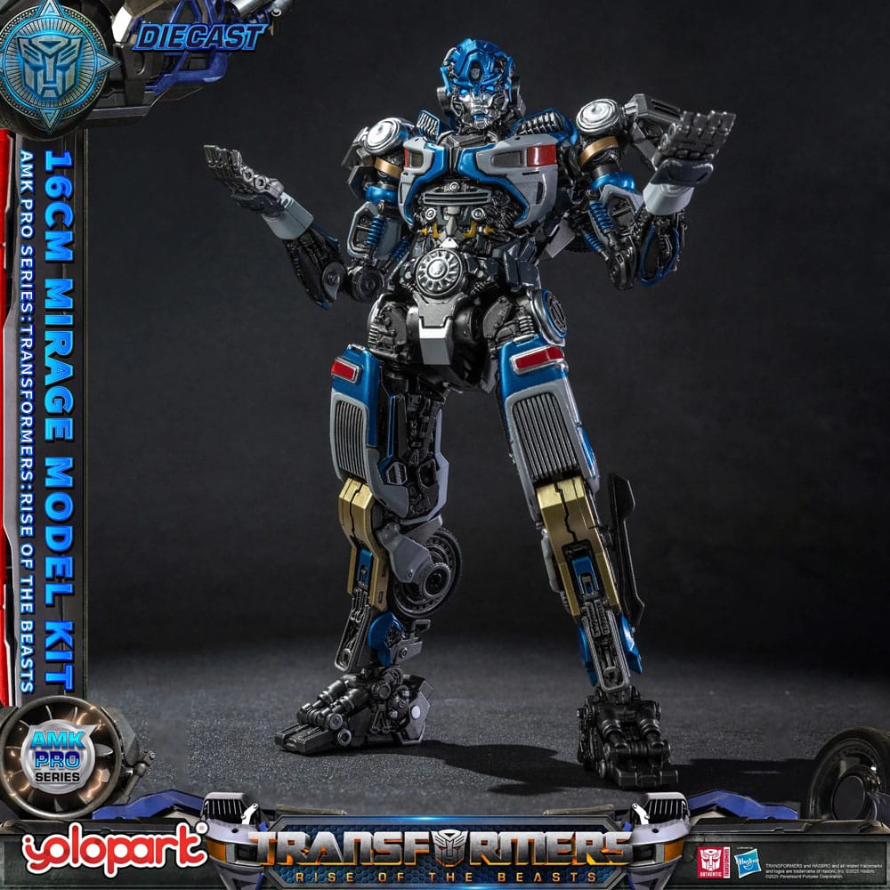 Yolopark Transformers Rise of the Beasts Mirage AMK Pro Series Plastic Model Kit (Oversea Version)