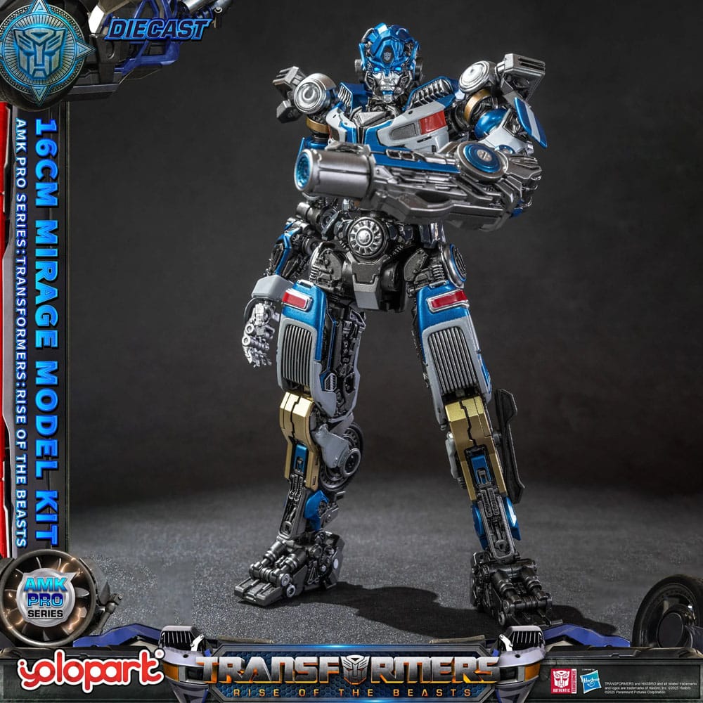 Yolopark Transformers Rise of the Beasts Mirage AMK Pro Series Plastic Model Kit (Oversea Version)