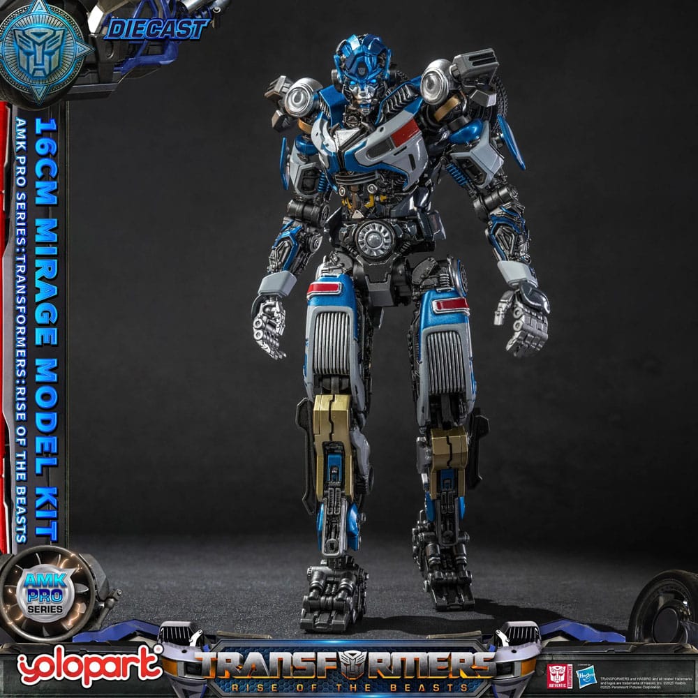 Yolopark Transformers Rise of the Beasts Mirage AMK Pro Series Plastic Model Kit (Oversea Version)