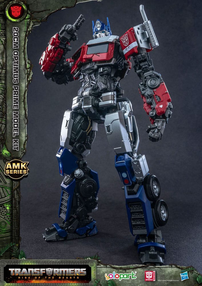 Yolopark Transformers Rise of the Beasts Optimus Prime AMK Series Plastic Model Kit